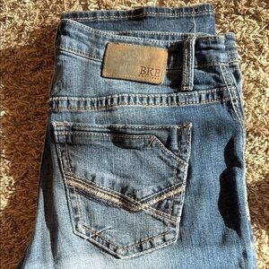 BKE Men's Straight Jeans - Blue